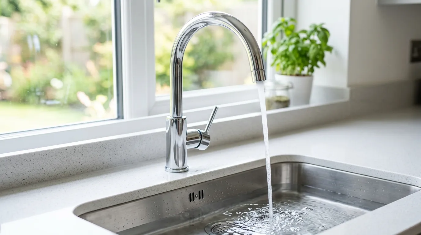 Local Plumbing Master Pros same day plumber fixing a faucet in Belpre, OH
